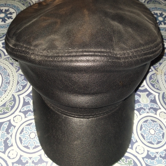 unknown Other - Men's  genuine Leather Cap XL
